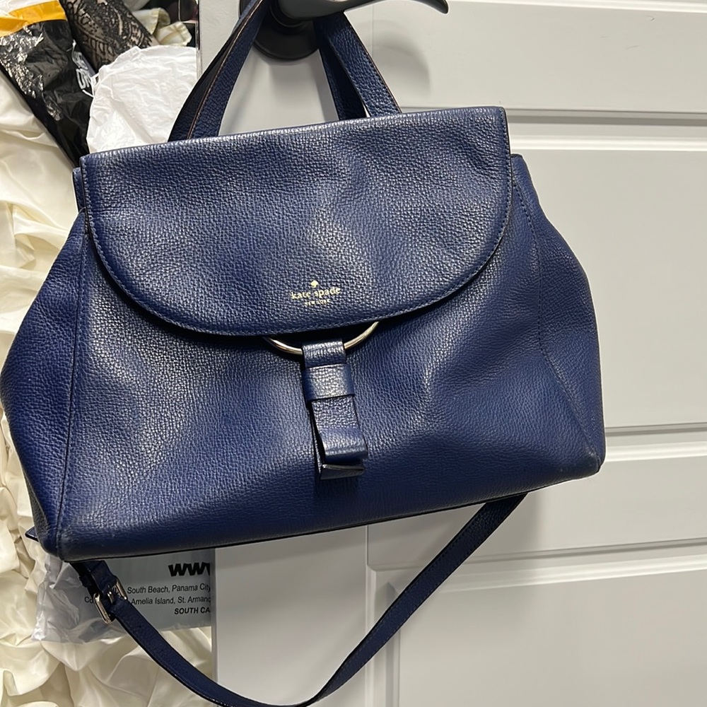 Blue Kate Spade purse/handbag